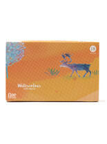 Акварельные краски с палитрой и кисточкой аквабраш 18 цв. пенал