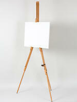 Мольберт тренога 180 см, деревянный, лакированный бук, складной