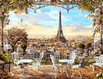 Кафе с видом на Париж