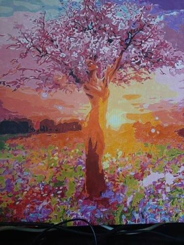 Фотографии готовых работ картин по номерам и алмазной мозаики