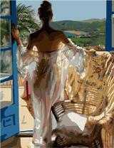 Девушка на балконе