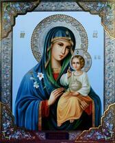 Икона Божией Матери “Неувядаемый цвет”