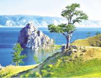 Озеро БАЙКАЛ. Скала ШАМАНКА.