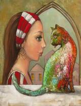 Женщина и кошка