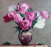 Бело-розовый букет