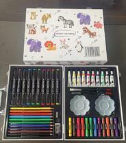 Художественный набор (78 предметов) в чемоданчике