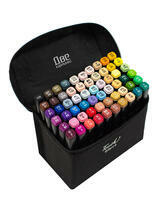 Коробка 20 шт.: Набор маркеры для скетчинга 60 шт. в чехле