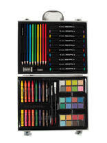 Художественный набор (84 предмета) в чемоданчике 2