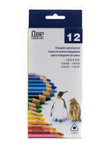 Цветные карандаши "Две картинки" 12 цветов