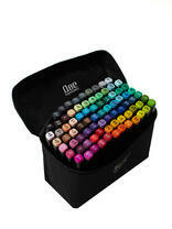 Коробка 15 шт.: Набор маркеры для скетчинга 80 шт. в чехле