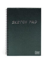 Коробка 60 шт.: Скетчбук для рисования на спирали 35 листов 160 гр (блокнот для рисования) твердая обложка