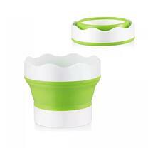 Коробка 240 шт.: Кистемойка-стаканчик складная "Две картинки"