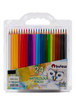 Цветные акварельные карандаши 24 шт. премиум