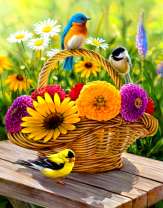 Картина по номерам Номерашка (Paintboy) «Осенняя композиция»