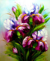 Букет ирисов