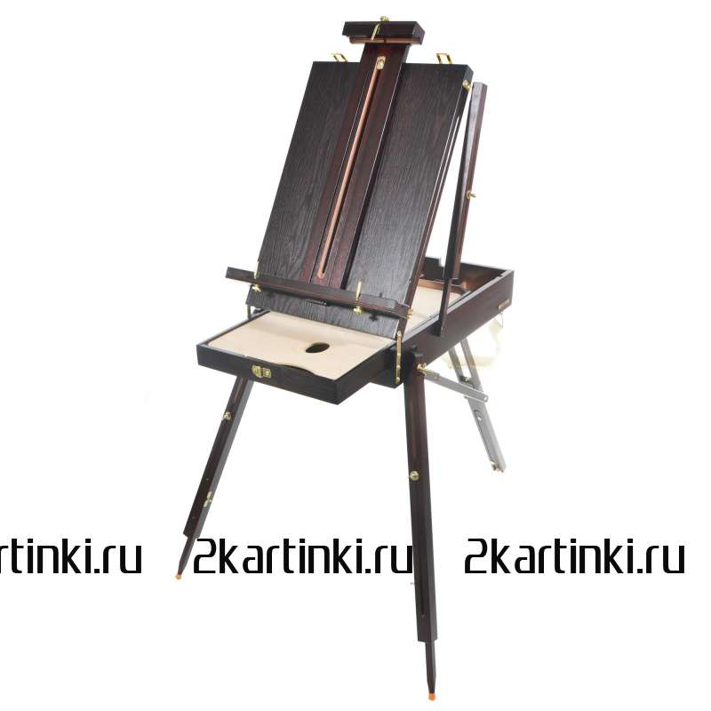 Купить Этюдник (этюдный ящик) переносной, темный, большой за 6900 руб.