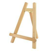 Коробка 20 шт.: Мольберт Две картинки настольный, мини, лакированный