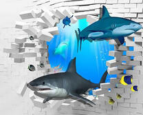 Акулы и кирпичная стена