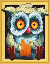 Сова с печеньем