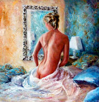Обнажённая  женщина