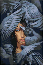 Девушка среди воронов