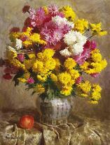 Букет хризантем