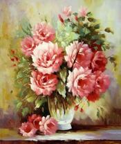 Розовые розы