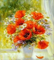 Букет на окне