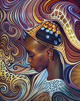 Афроамериканская девушка