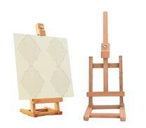 Коробка 20 шт.: Мольберт Две картинки настольный, регулируемый