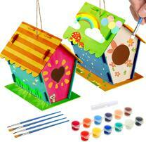 Оптовая коробка 50 шт.: Румбокс - Деревянный скворечник - раскраска