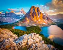 Горы, лес и озёра