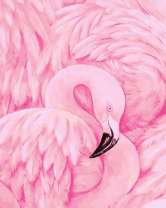 Розовый фламинго