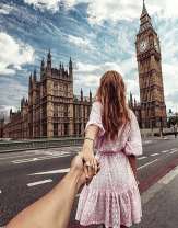 Биг-Бен и девушка