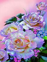 Огромные розы