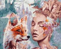 Лиса и женщина. Димитра Милан