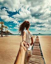 Следуй за мной по дороге к пляжу