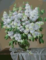 Букет белой сирени