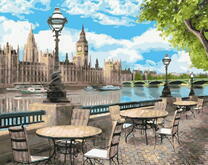 Столики на берегу Темзы