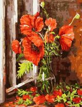 Осыпающиеся красные маки