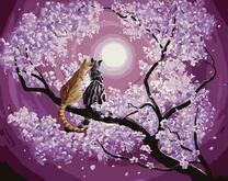 Два кота под луной