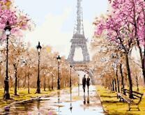 Парижская осень у Эйфелевой башни