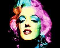 Мэрилин Монро в ярких красках
