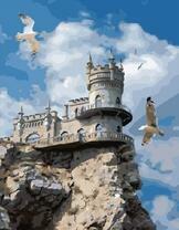 Ласточкино гнездо на горе у Черного моря