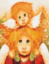 Семья с рыжим ангелочком