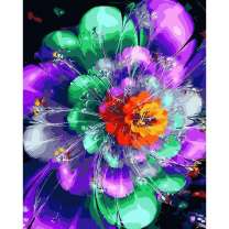 Космос и цветочек