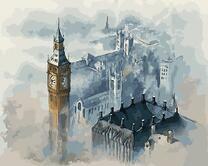 Биг-Бен в тумане