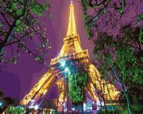 Светящаяся Эйфелева башня