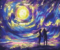 Пара под луной