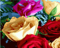 Разнообразие роз в одном букете